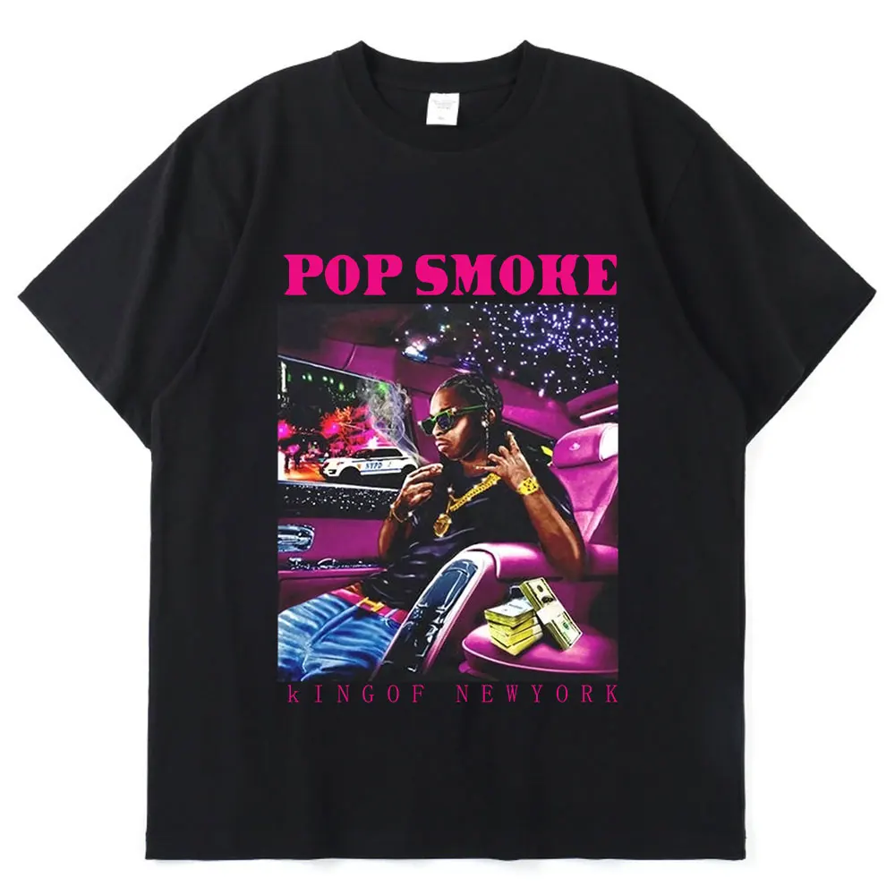 Derliaus Kietas Rap Pop Dūmų Vyrai Moterys T Marškinėliai Atsitiktinis Negabaritinių O Kaklo Hip-Hop trumpomis Rankovėmis T-shirt Streetwear Tshirts Punk Kpop Nuotrauka 5