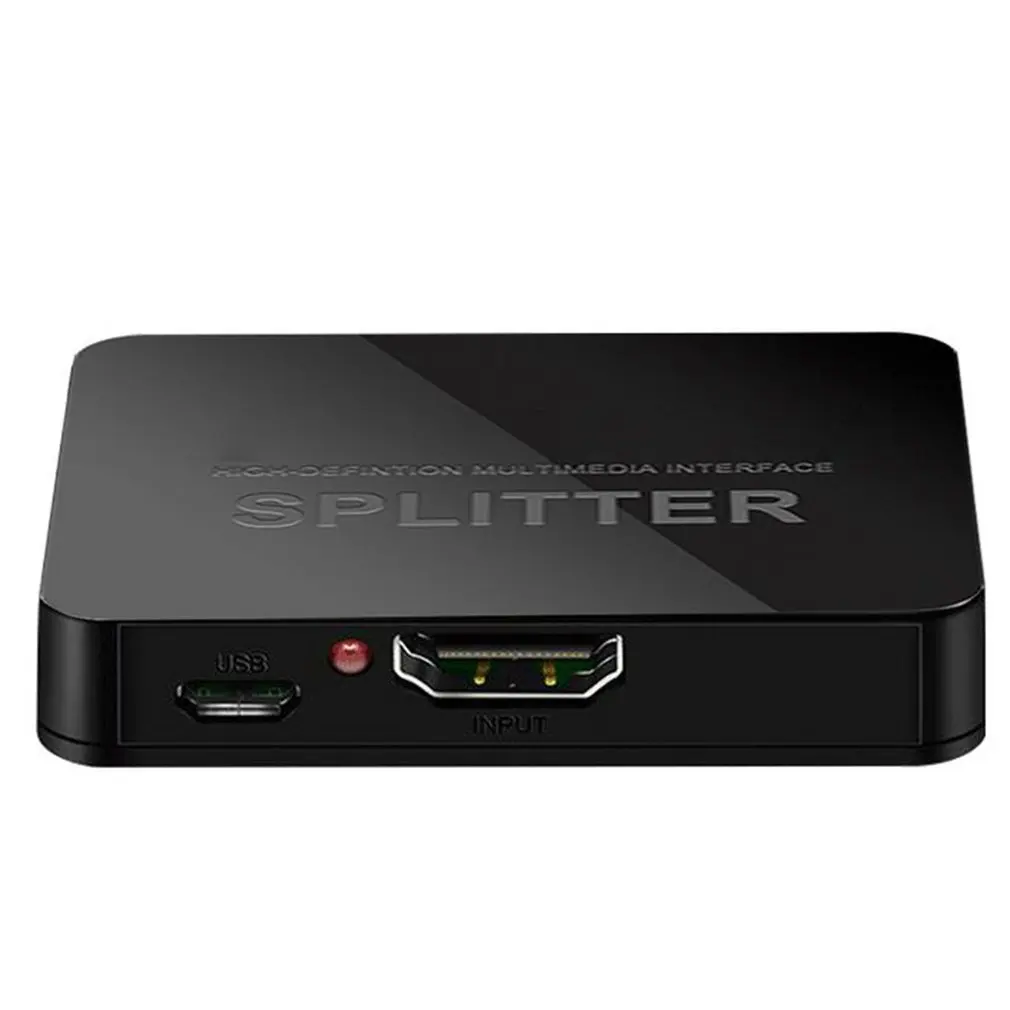 HDMI suderinamus Splitter 1-2 Iš 4K Splitter dviejų Monitorių Dublikatas/Veidrodis Tik Splitter 1 2 Stiprintuvą, 1080P 3D Nuotrauka 5