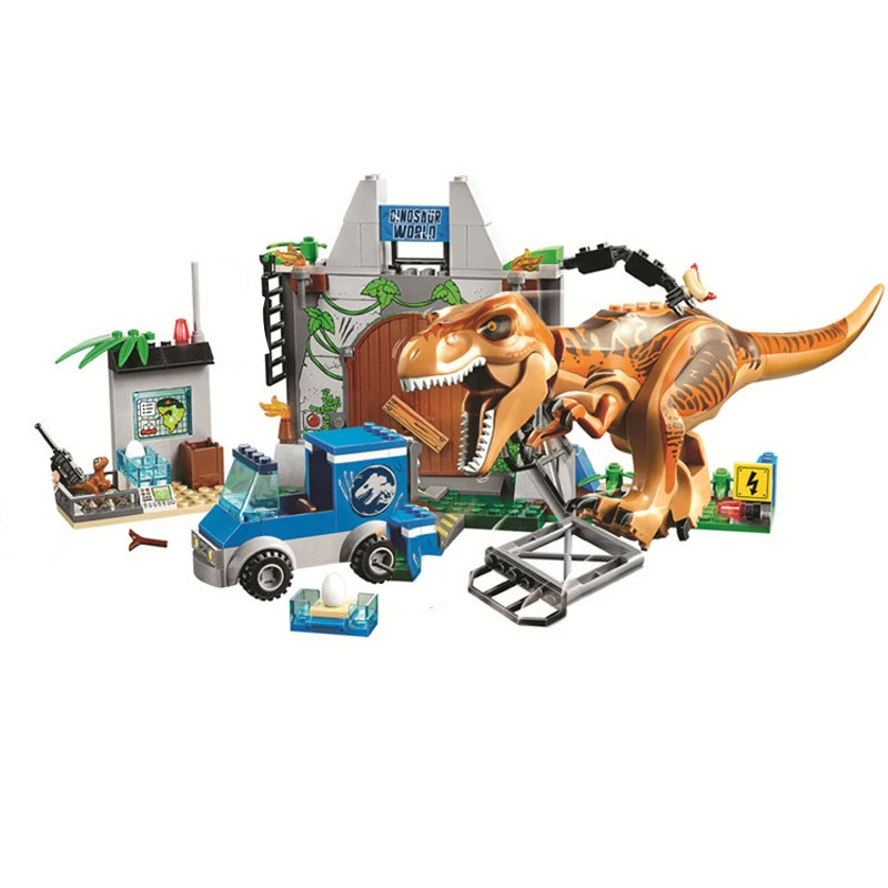 Juros Periodo Nustatyti Modelis Pasaulyje Pastato Blokus, Plytas Dinozaurų Su Žaislų Dovana Vaikams 75935 75938 Ne Lauke Nuotrauka 1