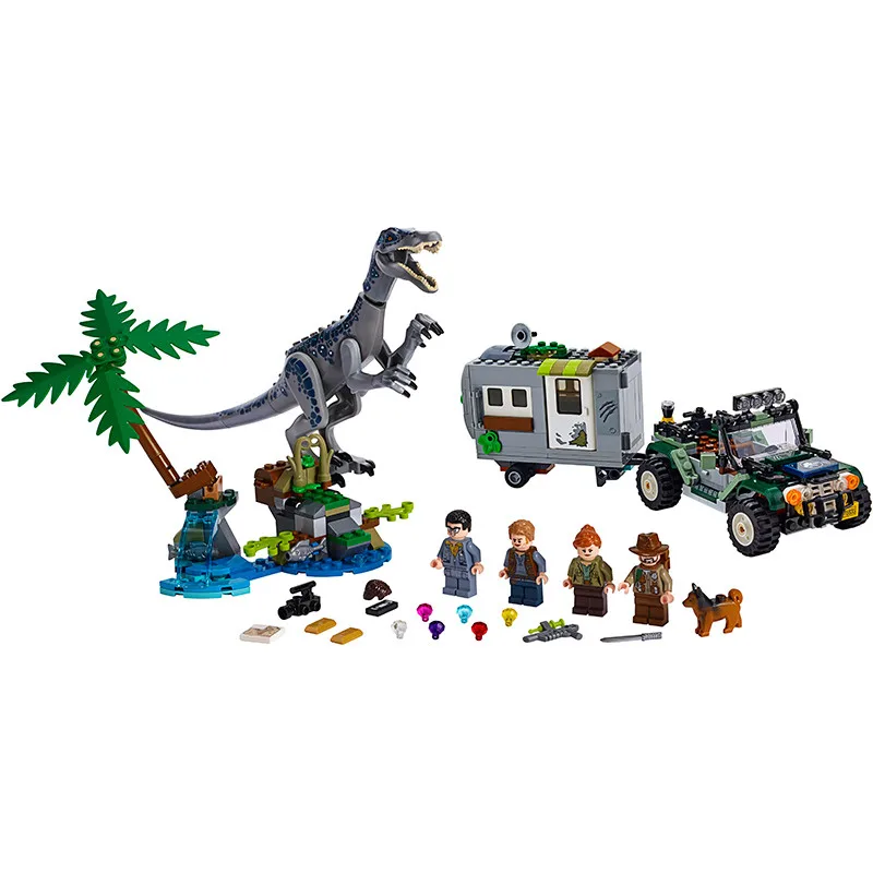 Juros Periodo Nustatyti Modelis Pasaulyje Pastato Blokus, Plytas Dinozaurų Su Žaislų Dovana Vaikams 75935 75938 Ne Lauke Nuotrauka 4