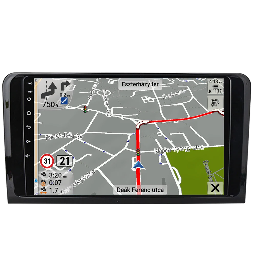 Zltoopai Android 11 Auto Radijo Mercedes Benz ML, GL W164 ML350 ML500 X164 ML280 GL350 GL450 Multimedijos Grotuvą su GPS Navigacija Nuotrauka 1