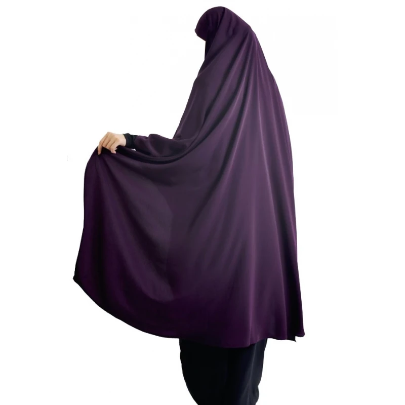 Musulmonų Moterų Maldos Suknelė Niquab Ilgas Šalikas Khimar Hijab Islamas Didelis Viršutinius Drabužius Jilbab Ramadanas Arabų Pilnas Draudimas Artimuosiuose Rytuose Nuotrauka 3