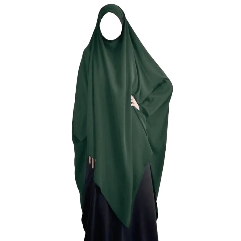 Musulmonų Moterų Maldos Suknelė Niquab Ilgas Šalikas Khimar Hijab Islamas Didelis Viršutinius Drabužius Jilbab Ramadanas Arabų Pilnas Draudimas Artimuosiuose Rytuose Nuotrauka 4